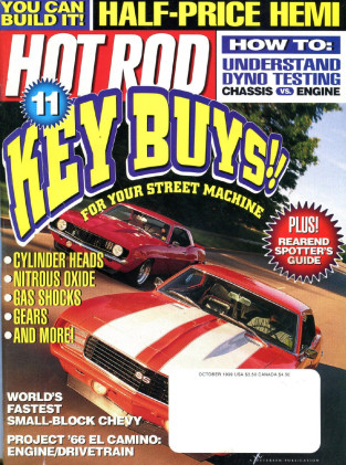 HOT ROD 1999 OCT - HEMI, TURBO CUDA, MERCURY COMET